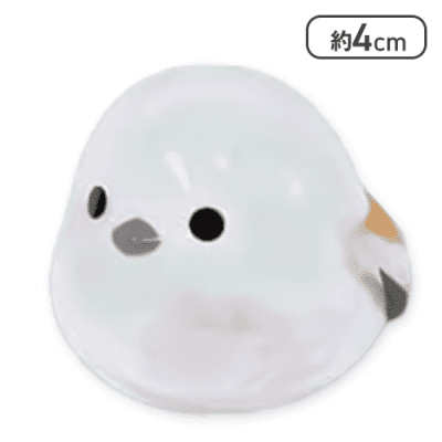 【単品配送不可】【シマちゃん】ふくふくシマエナガくりあーずソフビ4