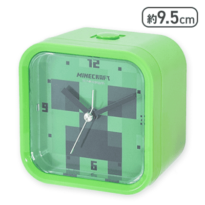 【クリーパー】マインクラフト 爆発音入り目覚まし時計
