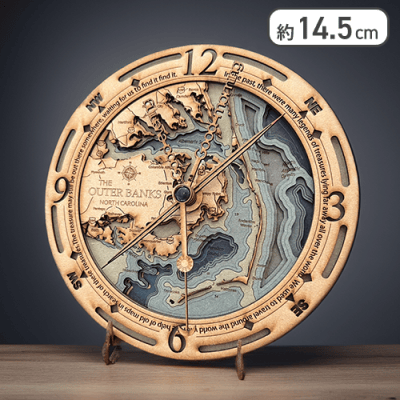 魔の海域　バミューダコンパスクロック