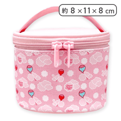 【ピンク】チュッパチャプス ミニバニティポーチ