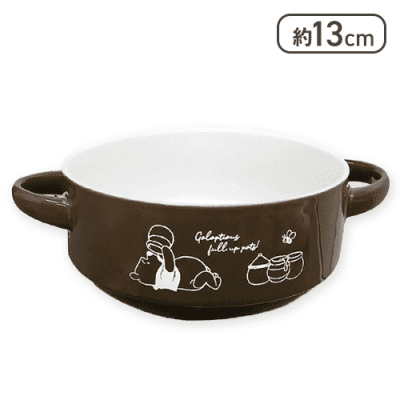 【BROUN】POOH 陶器のスープボウル