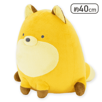 なんでもいきもの BIGぬいぐるみ(だめぎつね)