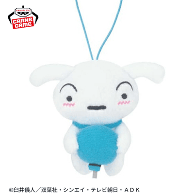 【単品配送不可】【ライトブルー】クレヨンしんちゃん シロの推し色マスコット-ふわふわ風船だゾ-