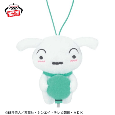 【エメラルドグリーン】クレヨンしんちゃん シロの推し色マスコット-ふわふわ風船だゾ-