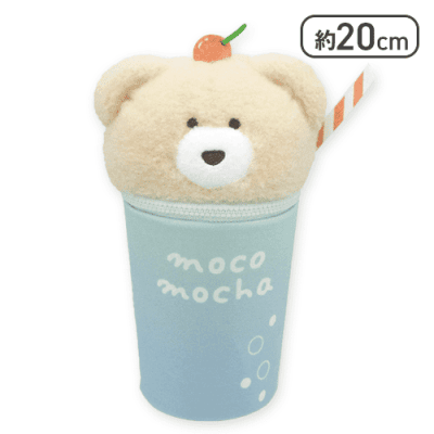 【単品配送不可】【ミルクティー】ほっこりモコモカ クリームソーダポーチ
