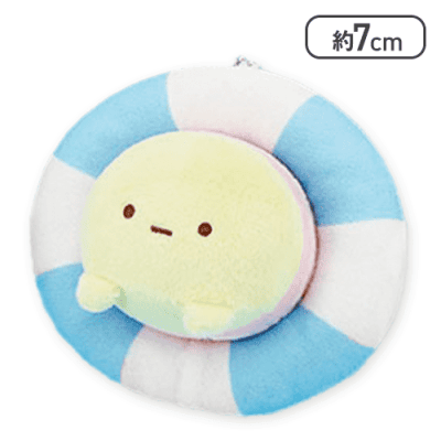 【たぴおか】すみっコぐらし うきわマスコットキーチェーン