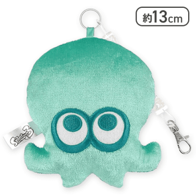 【単品配送不可】【たこライトブルー】スプラトゥーン3ダイカットパスケース