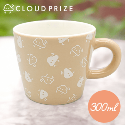 【ベージュ】思ったよりKawaiiマグカップ