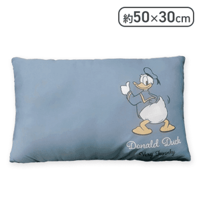 【ダークブルー】DONALD ひんやりピロー