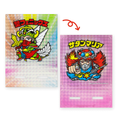 ビックリマン2WAY名刺＆シールケース 聖フェニックス＆サタンマリア★未使用品 Amazon.co.jp: ビックリマン2WAY名刺＆シールケース 聖