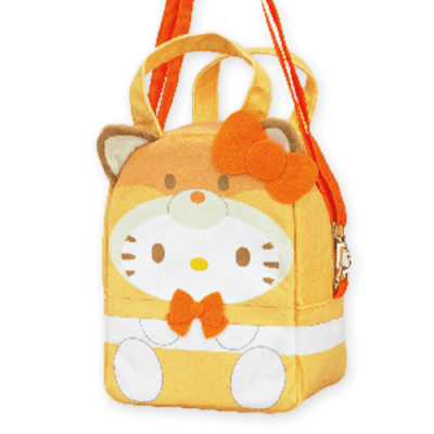 【ハローキティ】サンリオキャラクターズ フォレストどうぶつ2-WAYふわふわバッグ