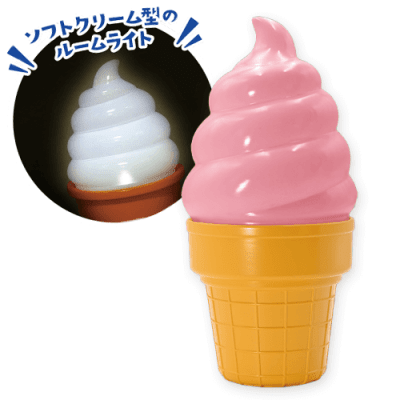 ストロベリー】おもしろ雑貨 ソフトクリームランプ | オンライン