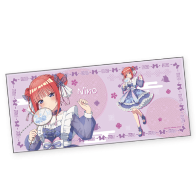 【二乃】五等分の花嫁 大判ラバーマット 中華ロリィタ