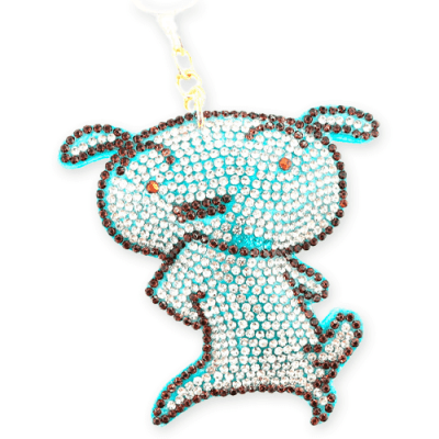 【単品配送不可】【シロ】クレヨンしんちゃんキラデコキーホルダーvol.5