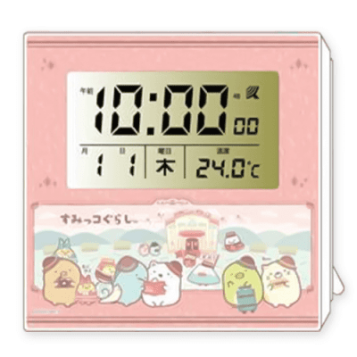 【コーラル】すみっコぐらし電波クロック７(ホテルニューすみっコ)