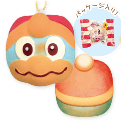年代物◎星のカービィにぎにぎキーホルダー全5種◎デデデ大王ブン