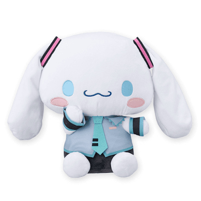 シナモロール ローソンコラボ ぬいぐるみ 初音ミク×シナモロール Lぬいぐるみ“シナモロール” | オンライン