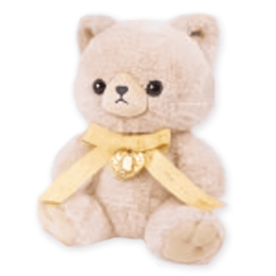 トパーズ(11月)】Happy Birthcolor Cat 28cm -Twinkle Heart