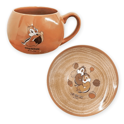 【キャメル】Chip&Dale ラウンドカップ＆ソーサー 