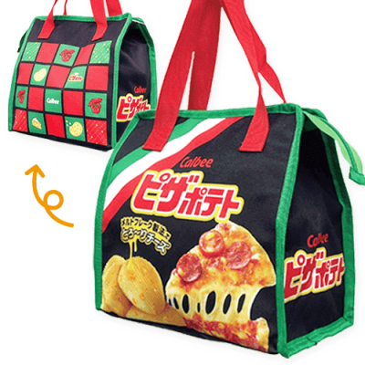 【ピザポテト】お菓子柄スペシャルアソート　保温保冷ランチバッグ