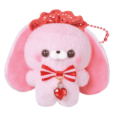 【単品配送不可】【たれうさぎさん(みるくいちご)】すくっとたっちさん〜こんかふぇ〜すとろべりぃ