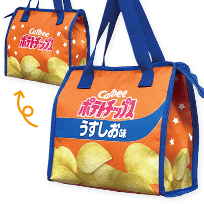 【ポテトチップス】お菓子柄スペシャルアソート　保温保冷ランチバッグ