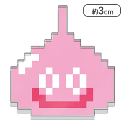 【単品配送不可】【ピーチスライム】ドラゴンクエスト AM アクリルブロック ドットスライム