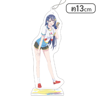 【単品配送不可】【シュワちゃん】『VTuberなんだが配信切り忘れたら伝説になってた』 スタンド付クリアキーチェーン