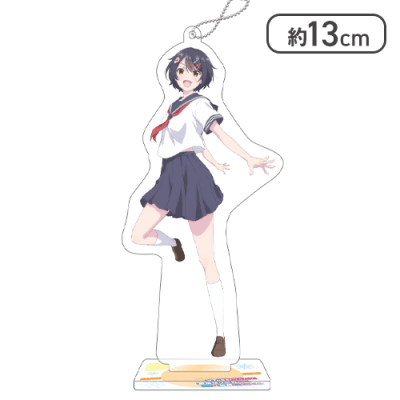 【単品配送不可】【朝霧晴】『VTuberなんだが配信切り忘れたら伝説になってた』 スタンド付クリアキーチェーン