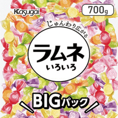 業務用 大袋ラムネいろいろ 700g※賞味期限:2025/09/30