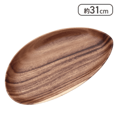 アカシアエッグ型トレー　Ａ