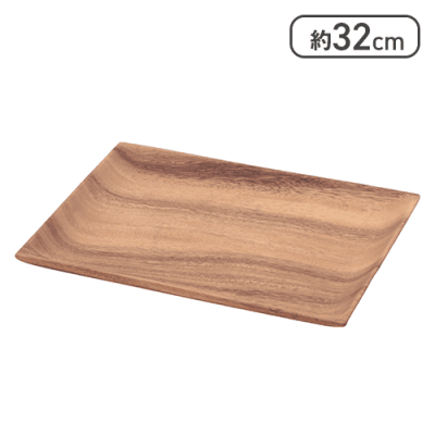 アカシアレクタングルトレー　XL