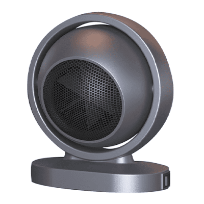 【ネイビー】Circle Type ファンヒーター