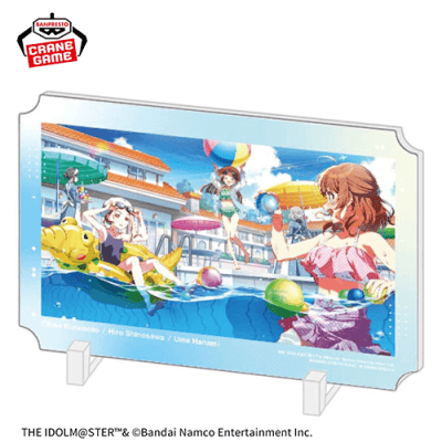 【夏を楽しみましょう！】学園アイドルマスター ビジュアルアクリルボードvol.3