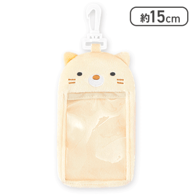 【ねこ】すみっコぐらし キャラがおパスケース