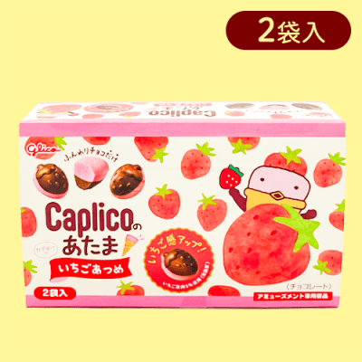 【いちご】カプリコのあたま大人買いBOX※賞味期限:2025/08/31