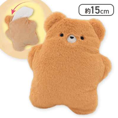 【くまさん】あったかーいぬいぐるみカイロ