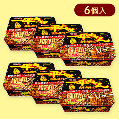 【6個入】明星 一平ちゃん 夜店の焼そば※賞味期限:2025/04/29