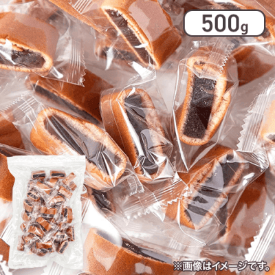 食感が絶妙!薄皮で羊羹を巻いた和の絶品スイーツ!!【お徳用】ようかん巻き500ｇ※賞味期限:2025/02/28