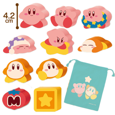 星のカービィ積み木セット(巾着付き)