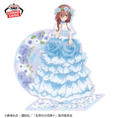 【三玖】五等分の花嫁＊ オーロラアクリルジオラマ