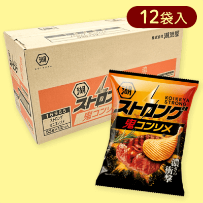 【12個入】ストロング 鬼コンソメ※賞味期限:2025/07/31