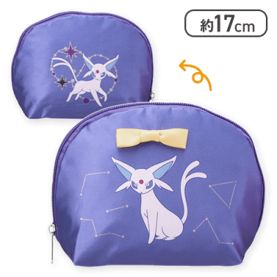 【エーフィ】ポケットモンスター サテンポーチ