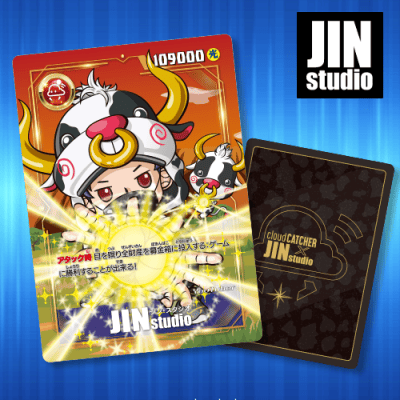 【単品配送不可】【フルバーストJIN】JINstudioトレーディングカードvol .2