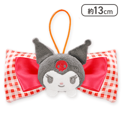 【レッド】クロミ ぴょこきゅんカラフルリボン