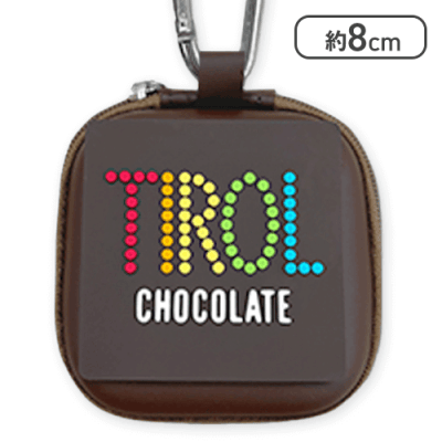 【コーヒーヌガー】チロルチョコ スクエア小物ケース