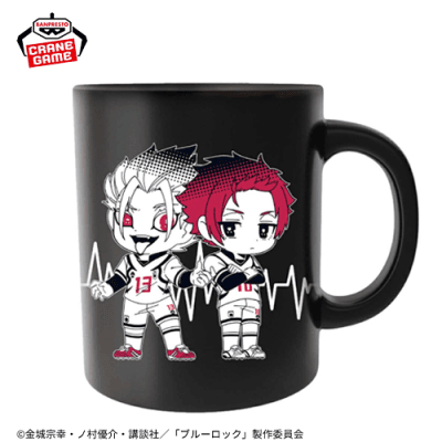 【士道龍聖＆糸師冴】『ブルーロック』 きゅるぽっぷん 温感マグカップvol.2