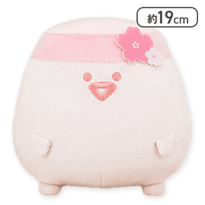 【プリンさん】お文具といっしょ さくらいろぬいぐるみ