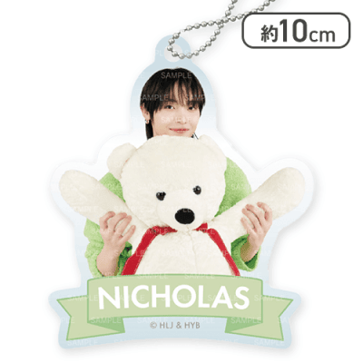 【NICHOLAS】&TEAM アクリルキーチェーン〜Colorful〜
