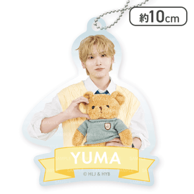 【YUMA】&TEAM アクリルキーチェーン〜Colorful〜